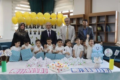 Kazancıoğlu 4-6 yaş Kur&rsquo;an Kursunda minikler Kur&rsquo;an&rsquo;a ge&ccedil;ti