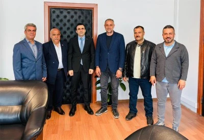 KBC'den, Adalet Komisyonu Başkanı Korkmaz'a nezaket ziyareti