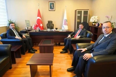 Kilis Adalet Komisyonu Başkanı Korkmaz&rsquo;dan Rekt&ouml;r Akman&rsquo;a Ziyaret