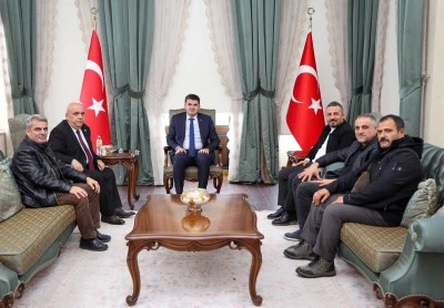 Kilis Basın Cemiyeti&rsquo;nden Vali Kalaylı&rsquo;ya Hayırlı Olsun Ziyareti