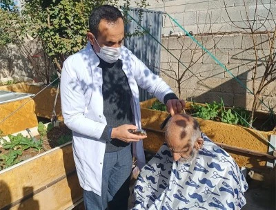 Kilis Belediyesi&rsquo;nden Engelli Vatandaşlara Evde &Uuml;cretsiz Kuaf&ouml;r Desteği Devam Ediyor