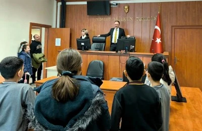 Kilis Cumhuriyet Başsavcısı Kaya, &Ouml;ğrencilere Adalet S&uuml;recini Anlattı