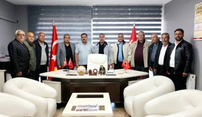 Kilis Emeklilerin Sesi Derneği&rsquo;nden Gazetemize ziyaret