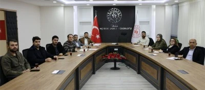 Kilis Gen&ccedil;lik Spor İl M&uuml;d&uuml;rl&uuml;ğ&uuml;nde Bağımlılıkla M&uuml;cadele Kapsamında bilgilendirme toplantısı 