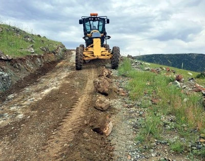 Kilis İl &Ouml;zel İdaresi arazi yollarına girdi