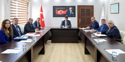 Kilis İl &Ouml;zel İdaresi haftalık &ccedil;alışmaları değerlendirildi