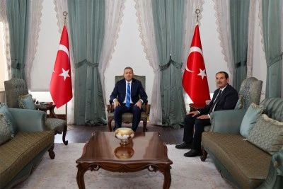 Kilis&rsquo;in Elbeyli Belediye Başkanı K&ouml;rdeve&rsquo;den Vali Şahin&rsquo;e ziyaret