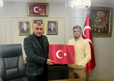 Kilis&rsquo;in Gururu Gen&ccedil; Şef Yusuf Arslan&rsquo;dan MHP İl Başkanı Yılmaz&rsquo;a Ziyaret