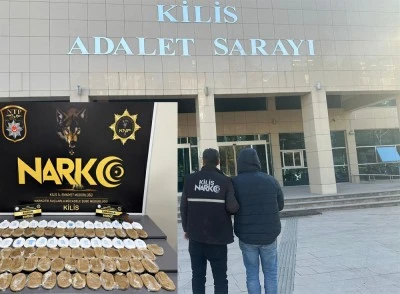Kilis&rsquo;te 17 kiloyu aşan uyuşturucu operasyonu: 1 tutuklama