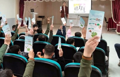 Kilis&rsquo;te D&uuml;nya Obezite G&uuml;n&uuml;&rsquo;nde &ouml;ğrencilere eğitim verildi
