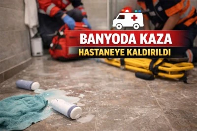 Kilis&rsquo;te ev kazası: Banyoda d&uuml;şen vatandaş yaralandı