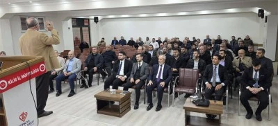 Kilis&rsquo;te g&ouml;revde sadakat ve kurumsal aidiyet konulu program d&uuml;zenlendi
