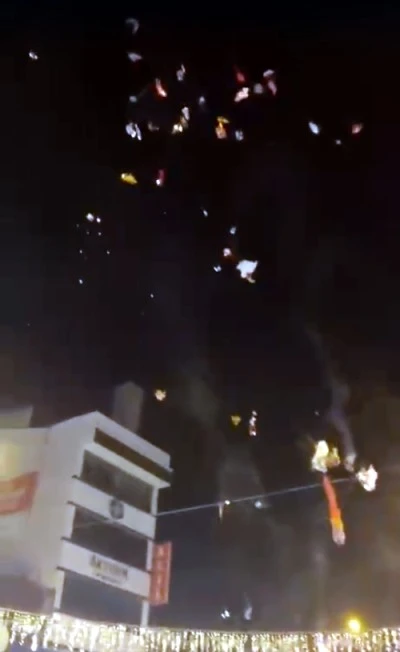 Kilis&rsquo;te  &ldquo;Helyum&rdquo; Denilen Gaz Patladı, Panik Yaşandı 