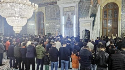 Kilis&rsquo;te ilk teravih namazı eda edildi