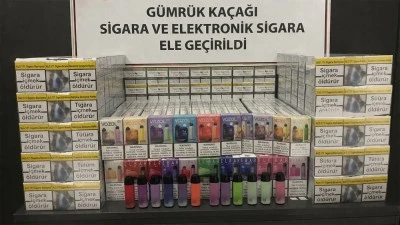 Kilis&rsquo;te ka&ccedil;ak &uuml;r&uuml;n operasyonu