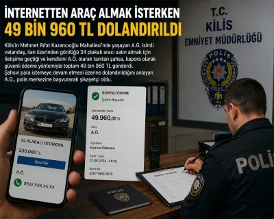 Kilis&rsquo;te kapora dolandırıcılığı iddiası
