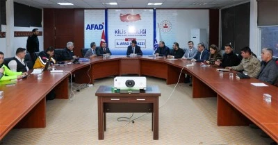 Kilis&rsquo;te karla m&uuml;cadele değerlendirme toplantısı