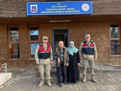 Kilis&rsquo;te kayıp alzheimer hastası Jandarma ekiplerince bulundu