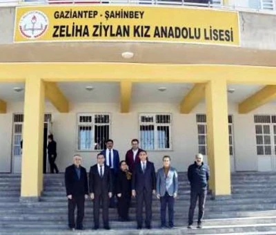 Kilis'te Kız Anadolu Lisesine destek &ccedil;ağrısı