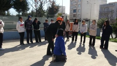 Kilis&rsquo;te Okullarda Eş Zamanlı Deprem Tatbikatı