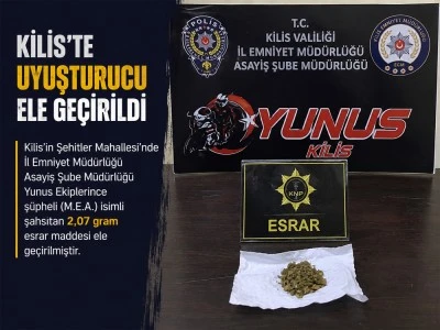 Kilis&rsquo;te polis ekiplerinden uyuşturucuya ge&ccedil;it yok