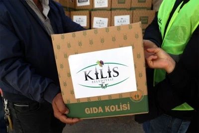 Kilis&rsquo;te Ramazan kolileri ihtiya&ccedil; sahiplerine teslim edildi