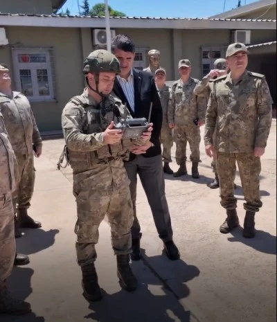 Kilis&rsquo;te sınır g&uuml;venliğine drone takviyesi