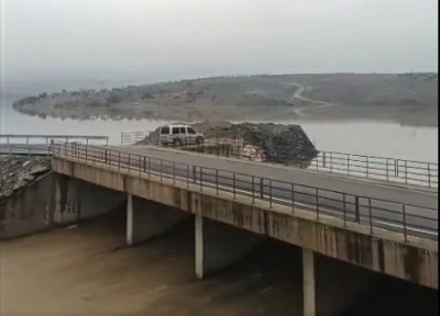 Kilis&rsquo;te son yağışlarla Afrin &Ccedil;ayı ve Sapkanlı Barajı doldu