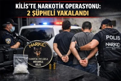 Kilis&rsquo;te ş&uuml;pheli ara&ccedil;ta uyuşturucu madde bulundu