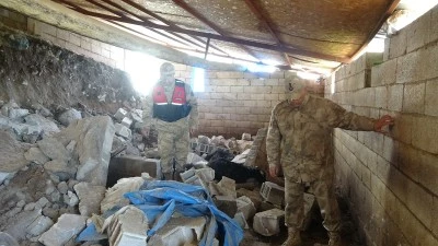 Kilis'te toprak kayması: 40 hayvan telef oldu