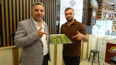 Kilis'te &uuml;retilen tatlı 'atom gerebi&ccedil;'e yoğun ilgi