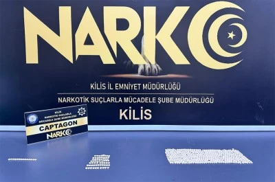 Kilis’te uyuşturucu operasyonu: 658 adet Captagon ele geçirildi