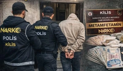 Kilis&rsquo;te uyuşturucu operasyonu: Ş&uuml;pheliye ikinci işlem