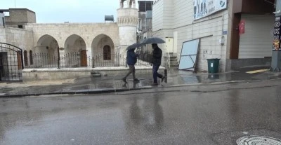 Kilis&rsquo;te yağışlar etkisini g&ouml;sterdi