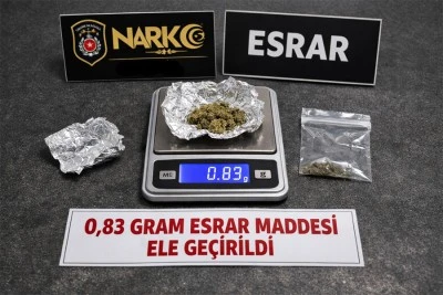 Kilis&rsquo;te Yunus Ekipleri esrar ele ge&ccedil;irdi