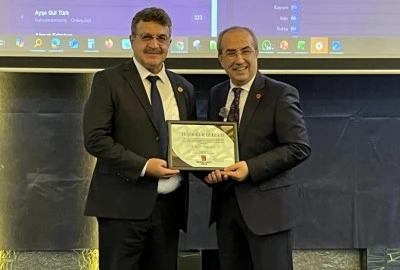 Kilis BTP teşkilatı başarı plaketi ile &ouml;d&uuml;llendirildi