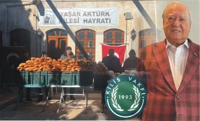 Kilis Vakfı&rsquo;ndan Mira&ccedil; Kandili&rsquo;nde anlamlı dayanışma