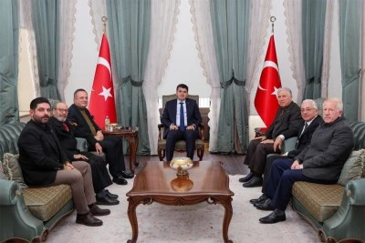 Kilis Vakfı&rsquo;ndan Vali Kalaylı&rsquo;ya hayırlı olsun ziyareti