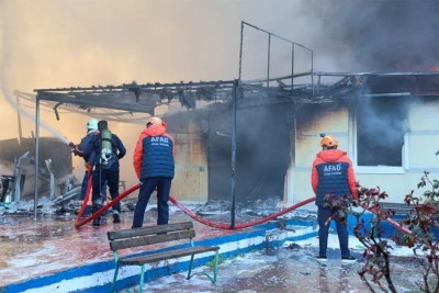 Kilis Valiliğinden yangın a&ccedil;ıklaması