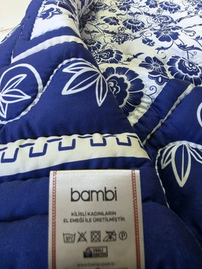 Kilis Yorganı markalaşarak Bambi Satış Mağazalarında yerini aldı