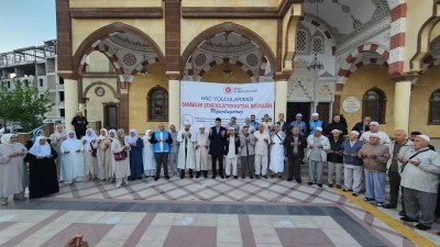 Kilisli hacılar dualarla kutsal topraklara uğurlandı