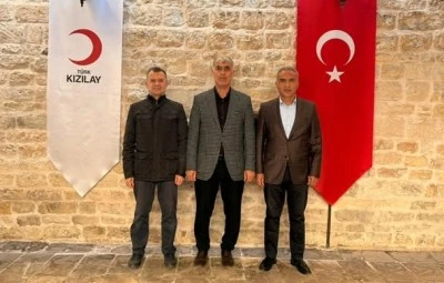 Kızılay Başkanı Erdoğan Sayıştay denetmenlerini ağırladı