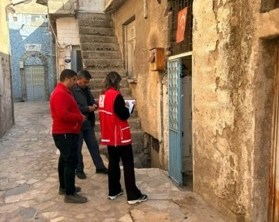 Kızılay Kilis Şubesi ihtiyaç sahipleri için sahada 