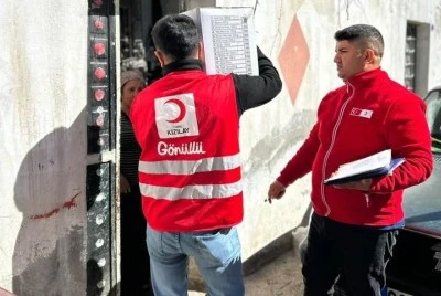 Kızılay Kilis Şubesi&rsquo;nden Ramazan&rsquo;da gıda yardımı