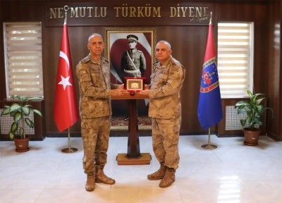 Komutanlardan Kilis İl Jandarma Komutanlığı&rsquo;na Kapsamlı İade-i Ziyaret