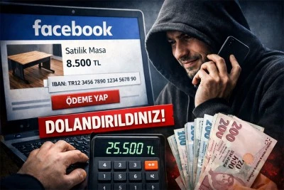 Linke tıkladı, 25 Bin 500 TL&rsquo;sinden oldu