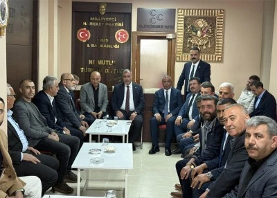 MHP Kilis İl Başkanlığı&rsquo;nda Bayramlaşma programı ger&ccedil;ekleştirildi