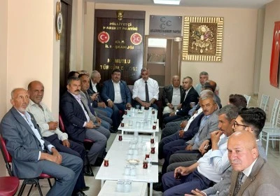 MHP Kilis İl Başkanlığı&rsquo;nda Bayramlaşma programı ger&ccedil;ekleştirildi