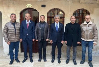 Milletvekili Dal&rsquo;dan Eğitim-Bir-Sen Kilis Şubesine ziyaret