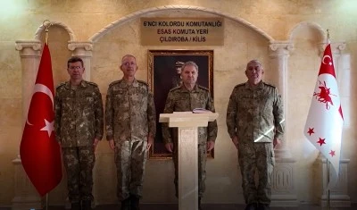 Orgeneral Metin Tokel&rsquo;den Kilis ve Gaziantep&rsquo;te inceleme